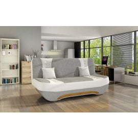 Eltap Ewa II Pull-Out Sofa Bed 92x194x95cm Grey/White (E12) | Sofas | prof.lv Viss Online