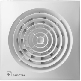 Soler & Palau Вентиляторы Silent-300 CZ SILVER DESIGN серебро, (220-240V 50), С предохранительным клапаном и подшипником, 5210317300 | Soler & Palau | prof.lv Viss Online