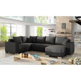 Stūra Dīvāns Izvelkams Eltap Marco Sawana/Soft 53x312x92cm, Pelēks (Mc_05) | Mīkstās mēbeles | prof.lv Viss Online