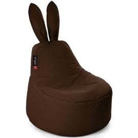 Qubo Baby Rabbit Puffs Seat Cushion Pop Fit Chocolate (1534) | Living room furniture | prof.lv Viss Online