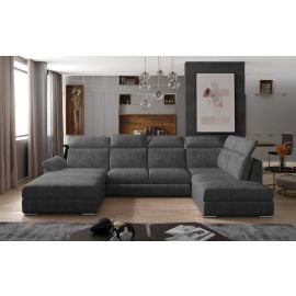 Eltap Evanell Dora Corner Pull-Out Sofa 216x336x102cm, Grey (Evl_64) | Corner couches | prof.lv Viss Online