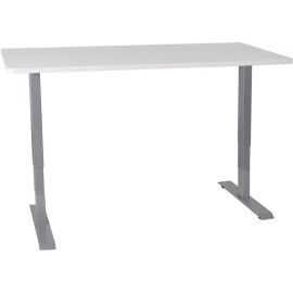 Home4You Ergo Electric Height Adjustable Desk, With 2 Motors, White | Height adjustable tables | prof.lv Viss Online