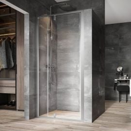 Ravak Nexty 100cm NDOP2-100 Shower Door Transparent Satin (03OA0U00Z1) | Shower doors and walls | prof.lv Viss Online
