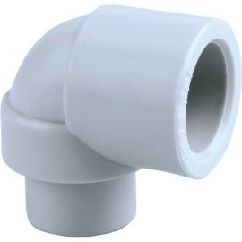 Pipelife PPR Elbow 90° FM White | Melting plastic pipes and fittings | prof.lv Viss Online