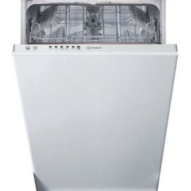 Indesit DSIE 2B19 Built-in Dishwasher, White | Iebūvējamās trauku mazgājamās mašīnas | prof.lv Viss Online