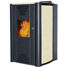 Thermoflux Pellet Fireplace with Central Heating Connection 18kW (01020B) | Thermoflux | prof.lv Viss Online