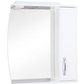 Aqua Rodos Decor 70 Right White Mirror Cabinet (195723)