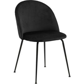 Virtuves Krēsls Home4you Louise Melns (AC85273) | Virtuves mēbeles | prof.lv Viss Online