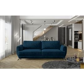 Eltap Megis Kronos Retractable Sofa 95x250x90cm Dark Blue (Meg_07) | Living room furniture | prof.lv Viss Online