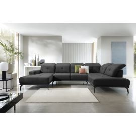 Eltap Bretan Loco Corner Sofa 205x350x107cm, Grey (CO-BRE-RT-06LO) | Corner couches | prof.lv Viss Online