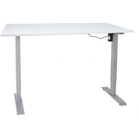 Home4You Ergo Electric Height Adjustable Desk, With 1 Motor, White | Height adjustable tables | prof.lv Viss Online