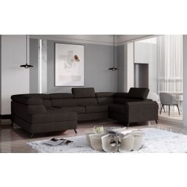 Eltap Escada Sawana Corner Pull-Out Sofa 200x330x98cm, Brown (Esc_19) | Sofas | prof.lv Viss Online