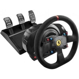 Thrustmaster T300 Ferrari Integral Racing Wheel Alcantara Edition Black (4160652) | Gaming steering wheels and controllers | prof.lv Viss Online