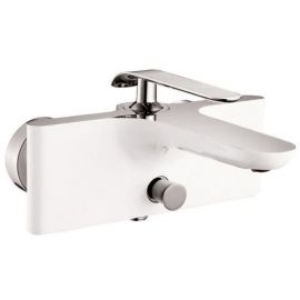 Vento Tivoli TV37523W Bath/Shower Water Mixer White/Chrome (35223) | Faucets | prof.lv Viss Online