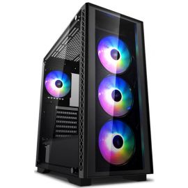 Deepcool Matrexx 50 ADD-RGB 4F Computer Case Full Tower (EATX), Black (DP-ATX-MATREXX50-AR-4F-BK) | PC cases | prof.lv Viss Online