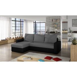 Eltap Livio Alova/Alova Corner Pull-Out Sofa 57x237x90cm, Grey (LIV09) | Corner couches | prof.lv Viss Online