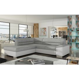 Eltap Verso Sawana/Soft Pull-Out Corner Sofa 63x266x83cm, Grey (V27) | Sofa beds | prof.lv Viss Online