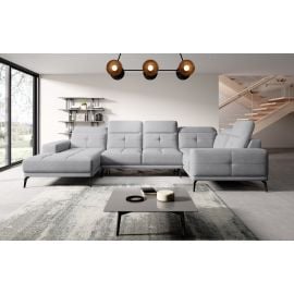 Eltap Neviro Sola Corner Sofa 201x350x77cm, Grey (CO-NEV-RT-04SO) | Living room furniture | prof.lv Viss Online