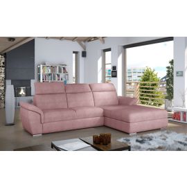 Eltap Trevisco Omega Corner Pull-Out Sofa 216x272x100cm, Pink (Tre_43) | Corner couches | prof.lv Viss Online