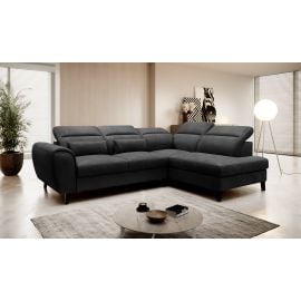 Eltap Noble Cloud Corner Pull-Out Sofa 201x255x100cm, Grey (CO-NOB-RT-06NU) | Living room furniture | prof.lv Viss Online