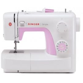 Singer Simple 3223 Sewing Machine, White/Pink | Sewing machines | prof.lv Viss Online