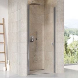 Ravak Chrome 120cm CSD2 120 Shower Door Transparent Satin | Shower doors and walls | prof.lv Viss Online