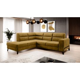 Eltap Cassara Loco Corner Pull-Out Sofa 237x277x100cm, Yellow (CO-CAS-LT-45LO) | Corner couches | prof.lv Viss Online