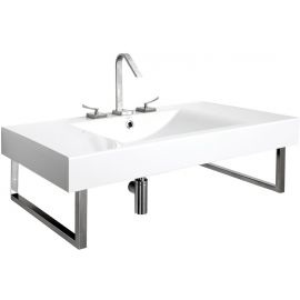Paa Long Step 1000 Bathroom Sink Solid Surface 49x100cm (ILS1000/00) | Stone sinks | prof.lv Viss Online