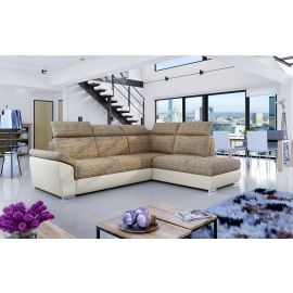 Eltap Loreto Berlin/Soft Corner Pull-Out Sofa 60x260x102cm, Beige (Lor_16) | Living room furniture | prof.lv Viss Online