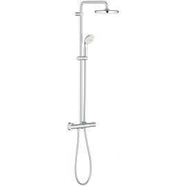 Grohe Tempesta 210 Shower System with Thermostat, Hand Shower Tempesta 100 III, 9.5l/min, Chrome (26848000) | Grohe | prof.lv Viss Online