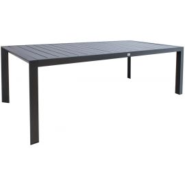 Home4You Tomson Garden Table, 216x100x73cm, Grey (25164) | Garden tables | prof.lv Viss Online