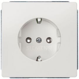 Siemens Delta Style Розетка с заземлением 1-м. с заземлением, белая (5UB1853) | Siemens | prof.lv Viss Online