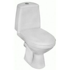 Kolo Solo Toilet Bowl with Horizontal Outlet, (90°) Soft Close Seat, White (79230000) | Toilet bowls | prof.lv Viss Online