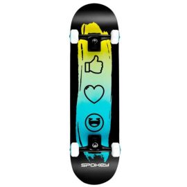 Spokey Like Scooter Black/Blue/Yellow (927056) | Skateboards | prof.lv Viss Online