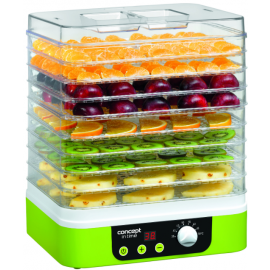 Concept SO1060 Fruit Dehydrator Green/White | Fruit dryers | prof.lv Viss Online