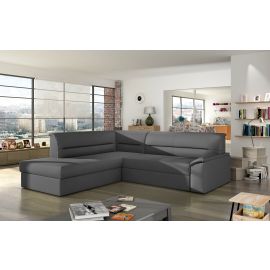 Eltap Elano Soft Corner Pull-Out Sofa 65x212x90cm, Grey (EL41) | Sofas | prof.lv Viss Online