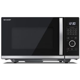 Sharp YC-QG234AE-B Microwave Oven with Grill, Black/Silver | Microwaves | prof.lv Viss Online