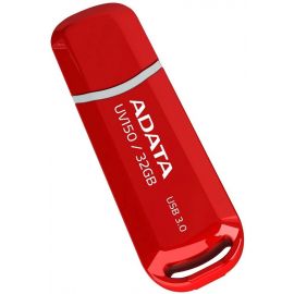 Adata UV150 Flash Drive USB 3.0, 32GB, Red (AUV150-32G-RRD) | Adata | prof.lv Viss Online