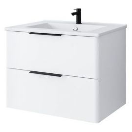 Riva SA600-1 Sink Cabinet without Sink, Matte White (SA600-1 White Matte) | Riva | prof.lv Viss Online