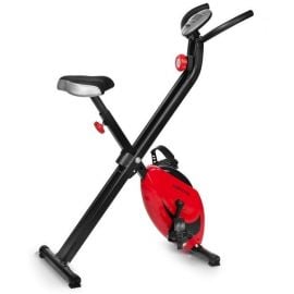 Spokey XFIT+ Vertical Exercise Bike Black/Red (180100107) | Exercise bikes | prof.lv Viss Online