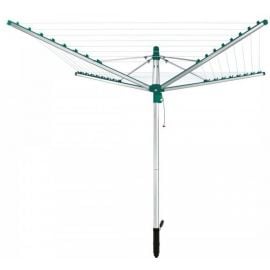 Leifheit Linomatic V 400 Wall-Mounted Clothes Dryer Silver/Green (1085210) | Leifheit | prof.lv Viss Online
