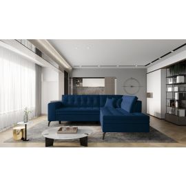 Eltap Lanvin Cloud Corner Pull-Out Sofa 210x260x93cm, Blue (CO-LAN-RT-40NU) | Sofas | prof.lv Viss Online