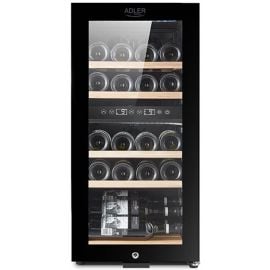 Adler AD 8080 Wine Refrigerator, 24 Bottles, Black | Wine cabinets | prof.lv Viss Online