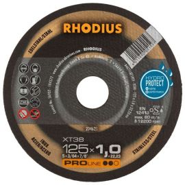 Metāla Griešanas Disks Rhodius Proline XT38 125x1mm (250-204621) | Griezējdiski | prof.lv Viss Online