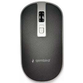 Gembird MUSW-4B-06-BS Wireless Mouse Silver/Black | Computer mice | prof.lv Viss Online