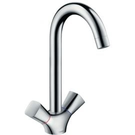 Hansgrohe Logis 71280000 Kitchen Faucet, Chrome | Kitchen mixers | prof.lv Viss Online