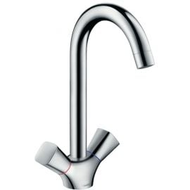 Смеситель для кухонной раковины Hansgrohe Logis 71280000, хром | Раковины | prof.lv Viss Online