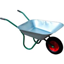 Dixten WB6204 Garden Cart 75l Silver (604522) | Wheelbarrow | prof.lv Viss Online