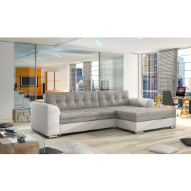 Eltap Conforti Berlin/Soft Corner Pull-Out Sofa 165x275x78cm, Grey (Cf_01) | Corner couches | prof.lv Viss Online