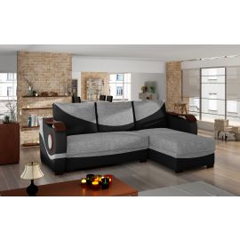 Eltap Puerto Sawana/Soft Corner Pull-Out Sofa 57x235x90cm, Grey (A_p_06) | Sofa beds | prof.lv Viss Online